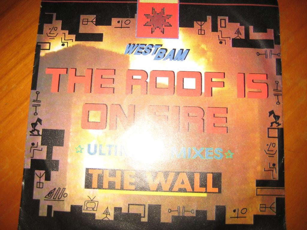 Westbam: The roof is on fire (2019-05), Ophalen of Verzenden, Zo goed als nieuw, Pop, Single