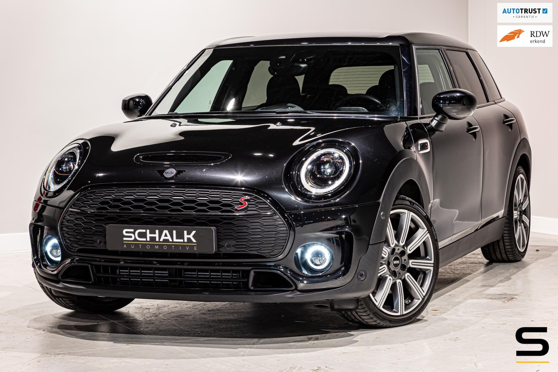 Mini Mini Clubman 2.0 Cooper S Classic|1eig|Psensor|Garantie, 4 cilinders, Automatische klimaatregeling, Zwart, Leder