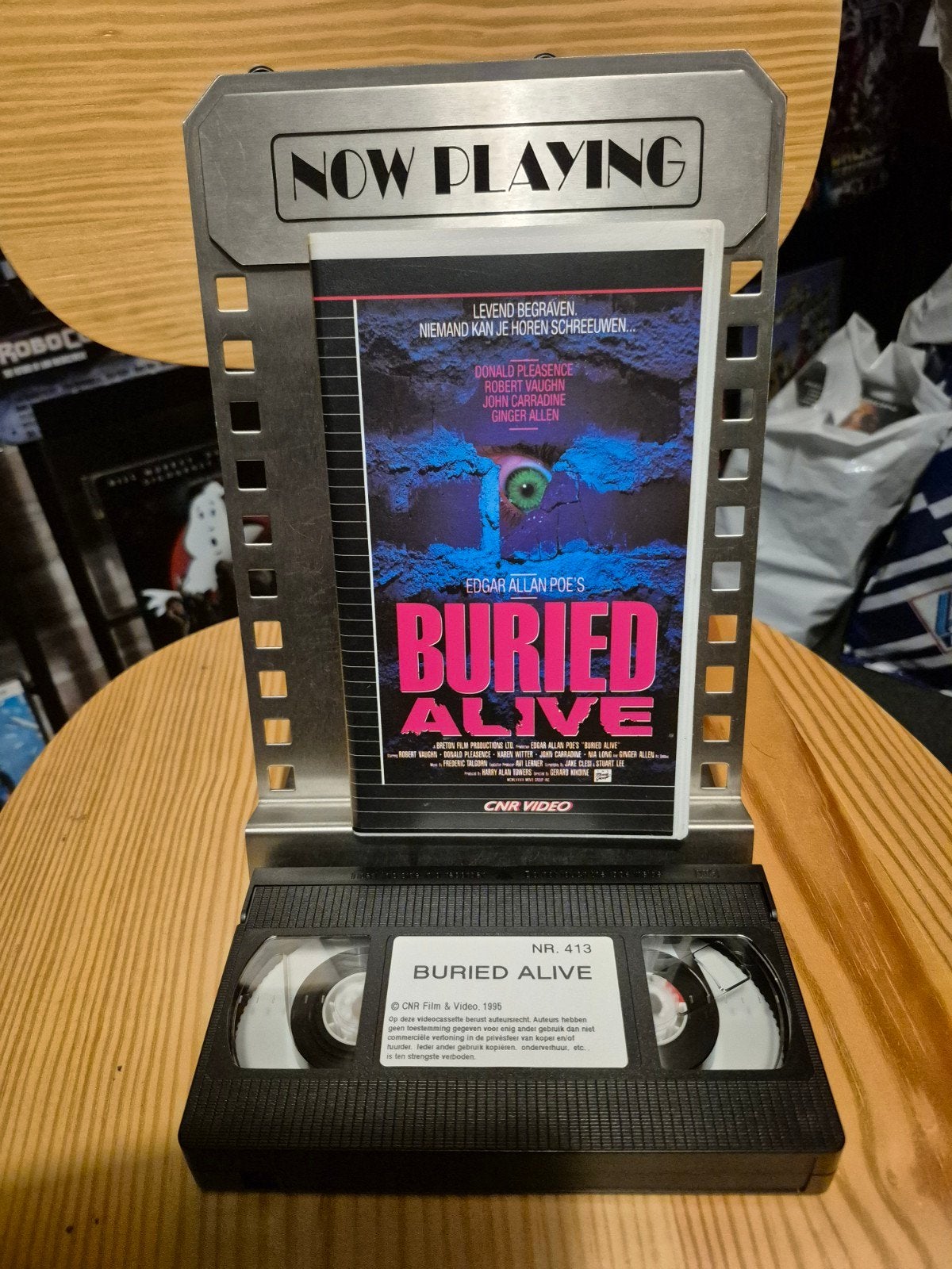VHS: Buried Alive (NL ondertiteld), Nederlands ondertiteld, Gebruikt, Vanaf 16 jaar, Ophalen of Verzenden