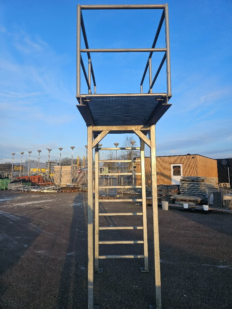 Trap hoog zit ladder bordes ( 180 ), Doe-het-zelf en Verbouw, Ophalen, Zo goed als nieuw, Ladder, Nb