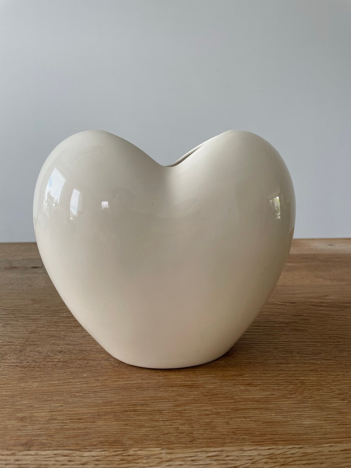 Faria&Bento Portugese hartvormige vaas, 17 cm, Antiek en Kunst, Antiek | Vazen, Ophalen of Verzenden