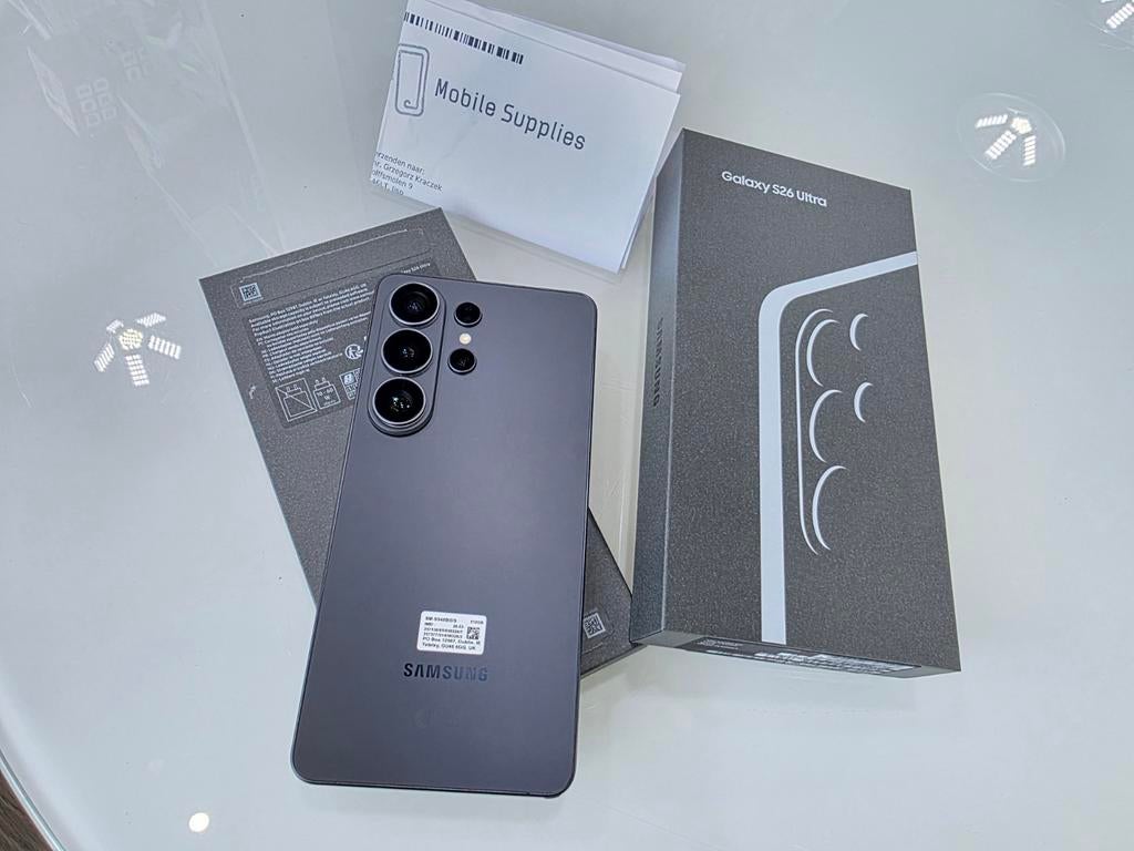 Galaxy S26 Ultra 512GB/ 24 maanden Samsung Garantie, Nieuw, Rjsmartphonelelystad@gmail.com, RJ Smartphone Lelystad, 8223AC