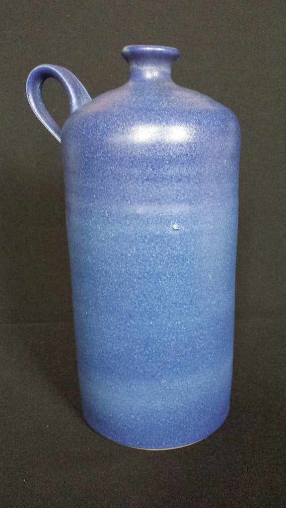 Keramiek KRUIK, Korenbloem-BLAUW <> VAAS Handwerk 25 cm Hoog, Ophalen of Verzenden, Huis en Inrichting
