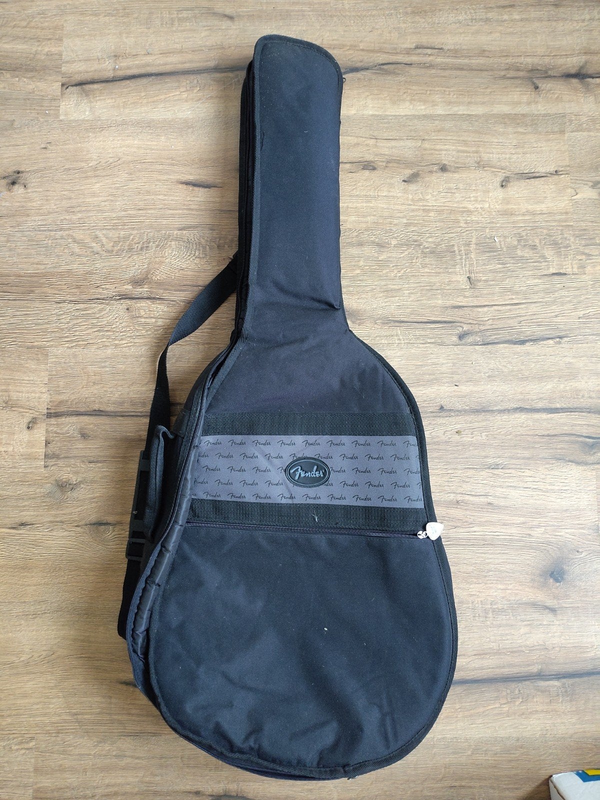 Fender gitaartas - Zwart, zo goed als nieuw, Ophalen of Verzenden, Zo goed als nieuw, Elektrische gitaar