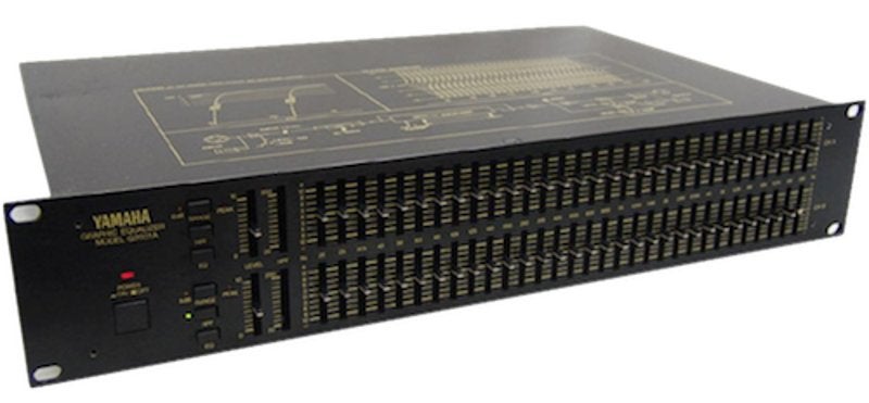 Yamaha Q2031A tweekanaals 31-bands grafische equalizer, Ophalen, Gebruikt
