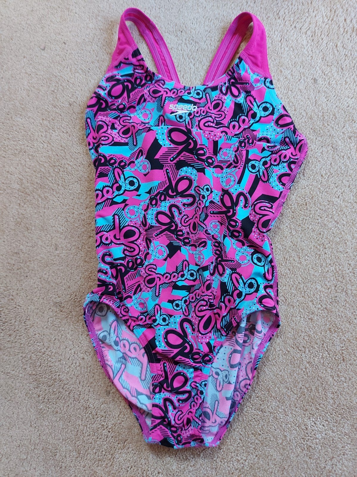 Speedo zwempak voor 8-10 meisje maat 140(60% naar goed doel), Ophalen, Gebruikt, Meisje, Badpak