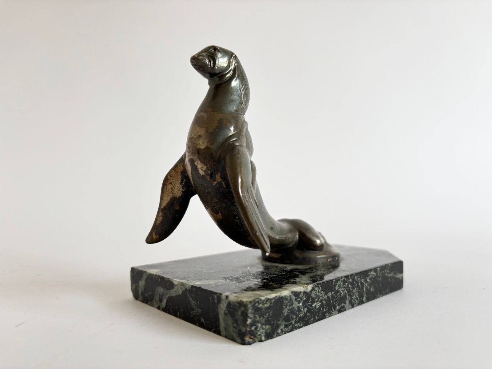 Mooie vintage, art deco boekensteun, Maurice Frecourt, Ophalen of Verzenden