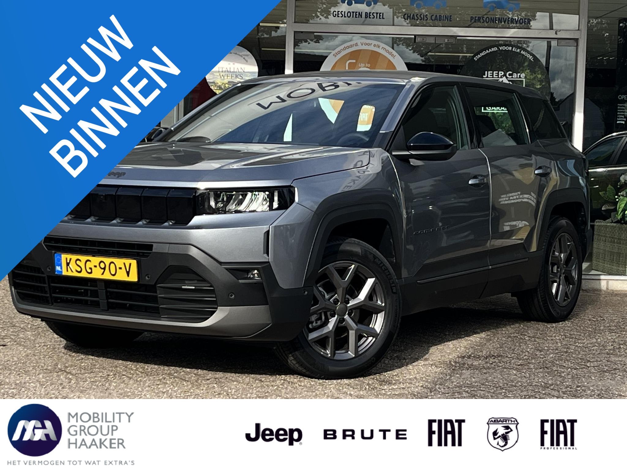 Jeep Compass 1.2 e-Hybrid Summit | Apple/Android | Adaptive