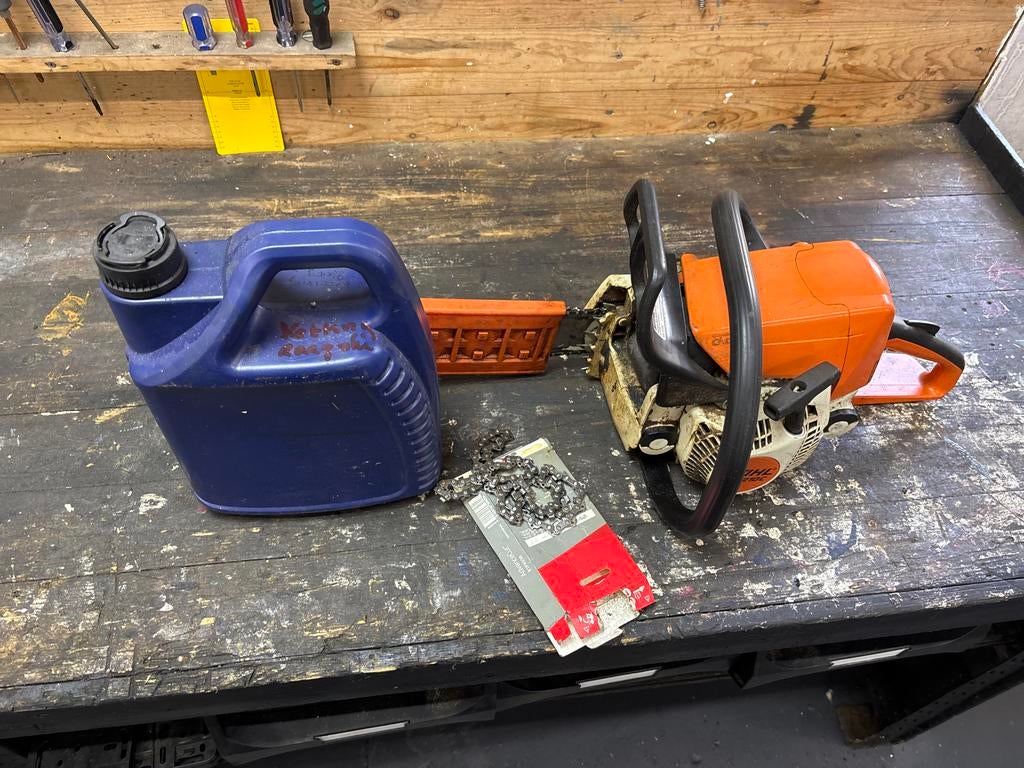 Stihl MS 210C kettingzaag, Ophalen of Verzenden, Gebruikt, Overige typen