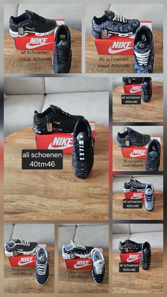 Partij verkoop tn's / Jordns / 90's en Classics, Ophalen of Verzenden, Nieuw, Zwart, Sneakers of Gympen