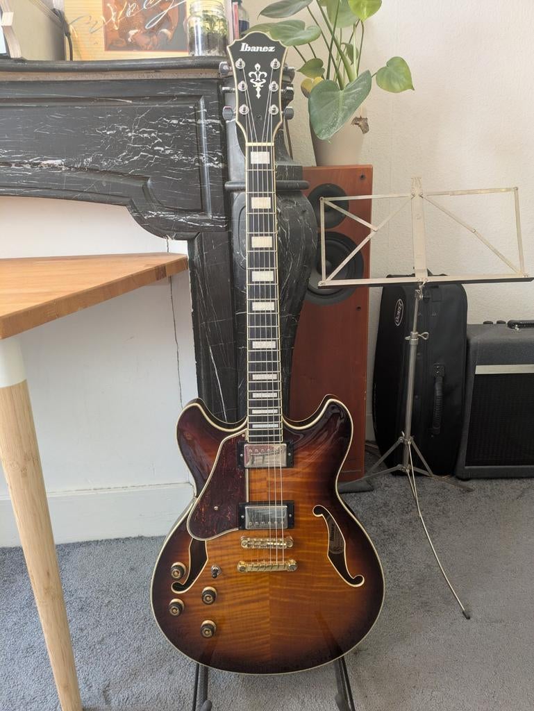 Ibanez Artcore AS93FML (linkshandig), Ophalen, Gebruikt, Semi-solid body, Ibanez
