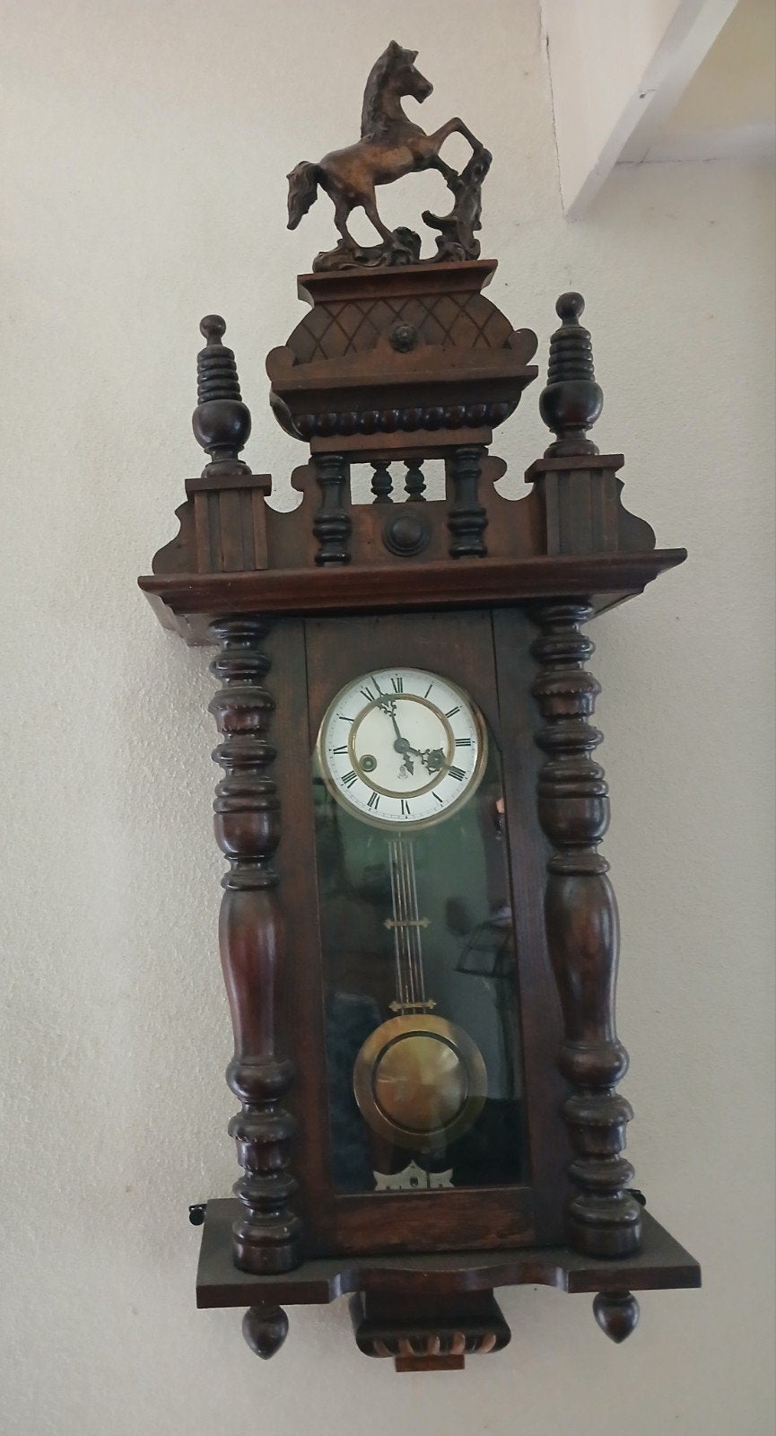 Mooie antieke klok te koop, Ophalen of Verzenden
