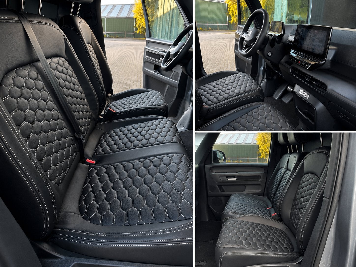 Volkswagen ID. Buzz Cargo LONG RANGE+ | 454 km  | 5 jr gar., Auto's, Automaat, Zwart, Volkswagen, 286 pk