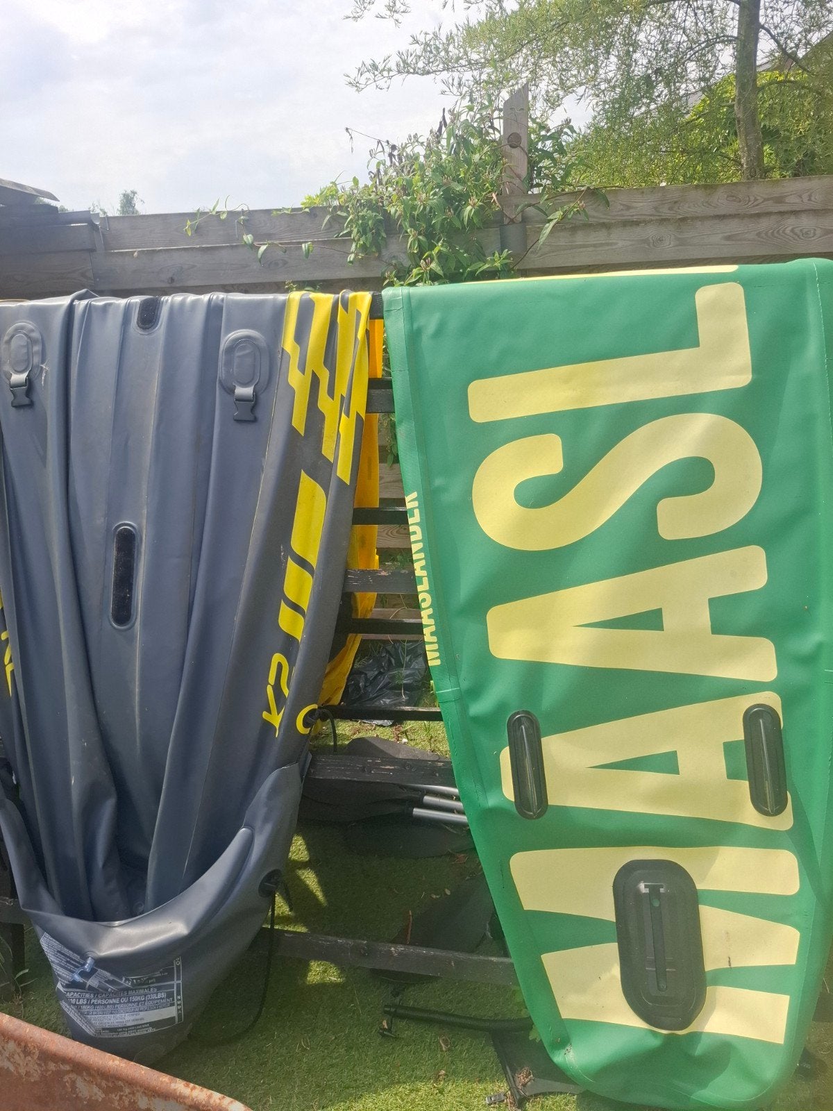 Opblaasbare kano en sub, Watersport en Boten, Kano's, Ophalen, Zo goed als nieuw, Twee personen, Opblaasbaar