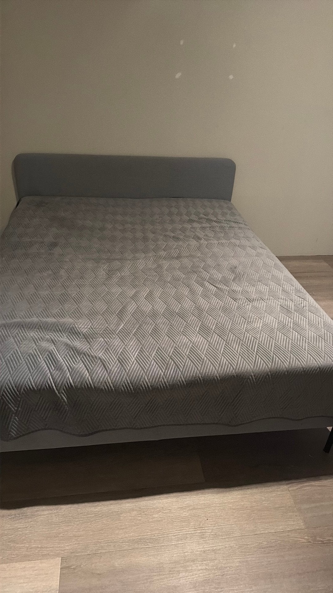 Slattum bed 160-200, Ophalen, Wit, Tweepersoons, Zo goed als nieuw