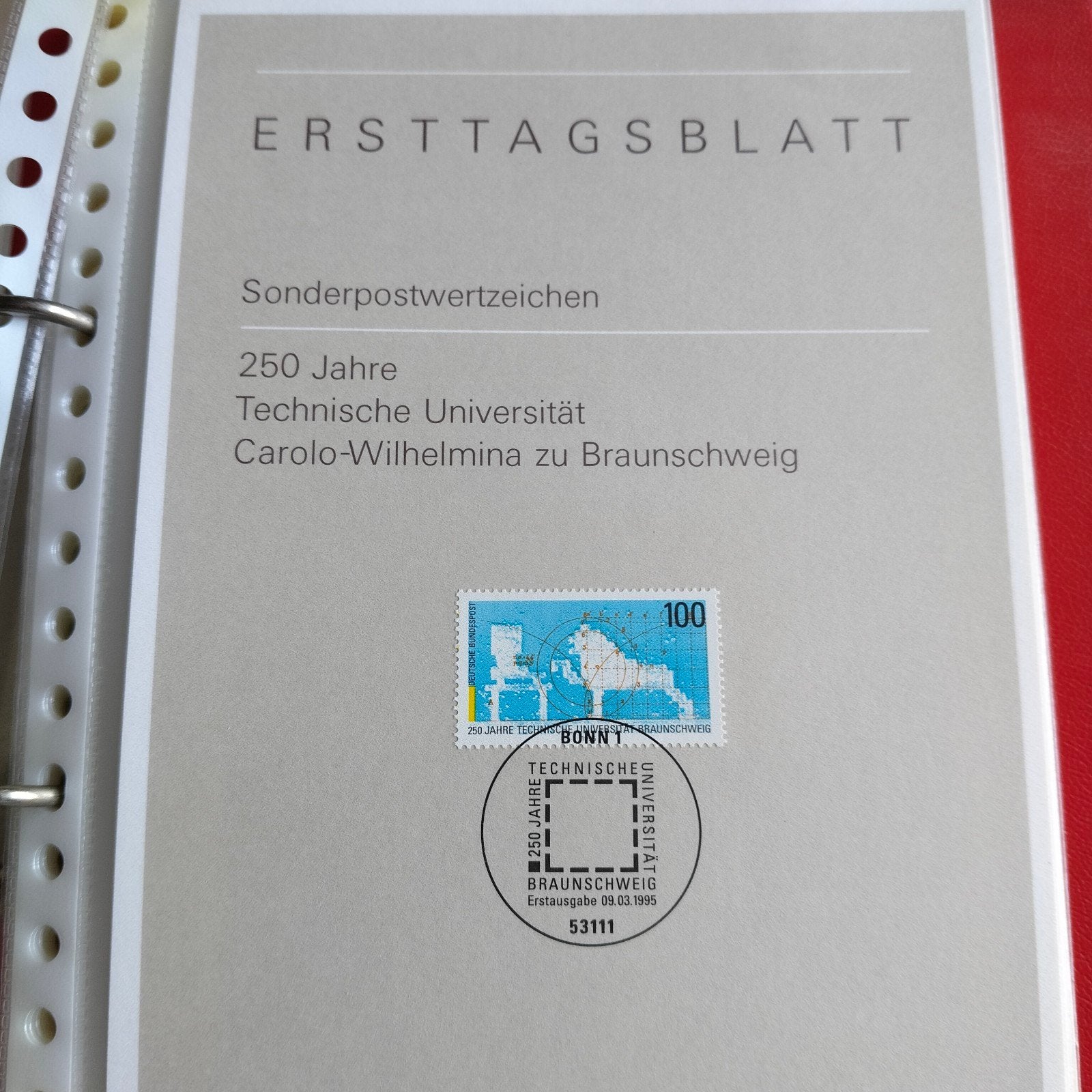 5 mappen Eerste Dagzegels Duitsland 1991-1995, Postzegels en Munten, Ophalen of Verzenden, Onbeschreven, Europa