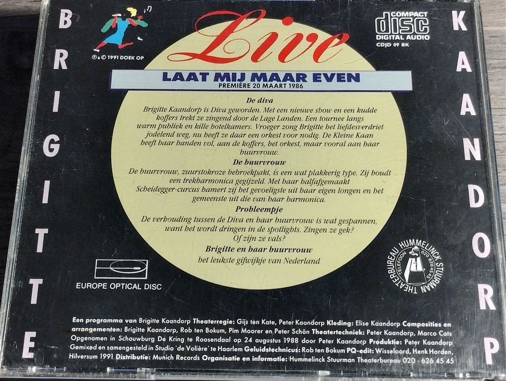 Brigitte Kaandorp ‎- Laat Mij Maar Even [2CD], Ophalen of Verzenden, Zo goed als nieuw