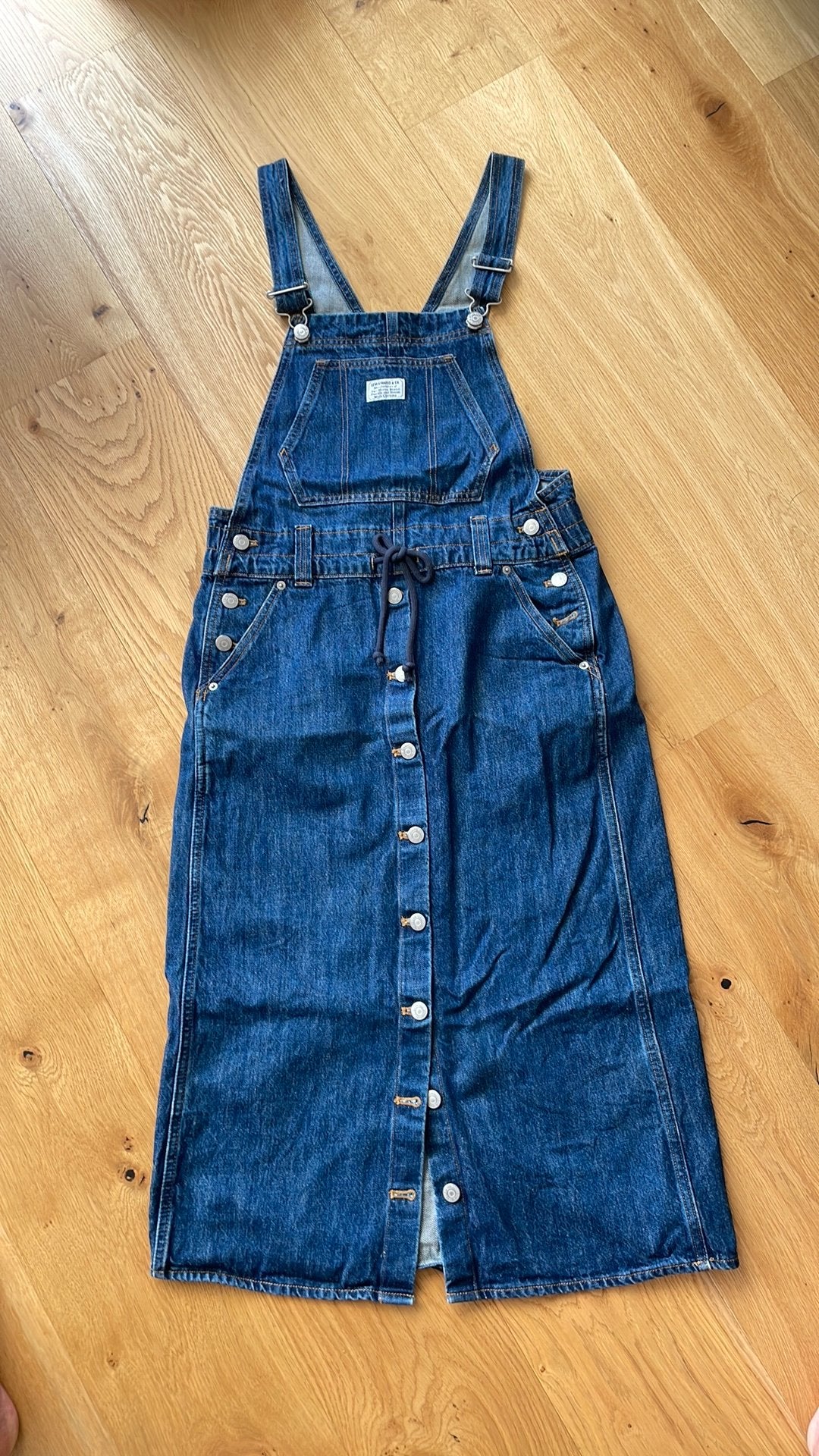 Levi’s spijkerjurk mt S, Ophalen of Verzenden, Zo goed als nieuw, Blauw