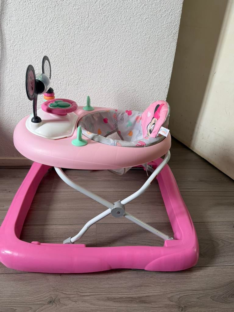 Loopstoel  minnie mouse, Ophalen of Verzenden, Zo goed als nieuw