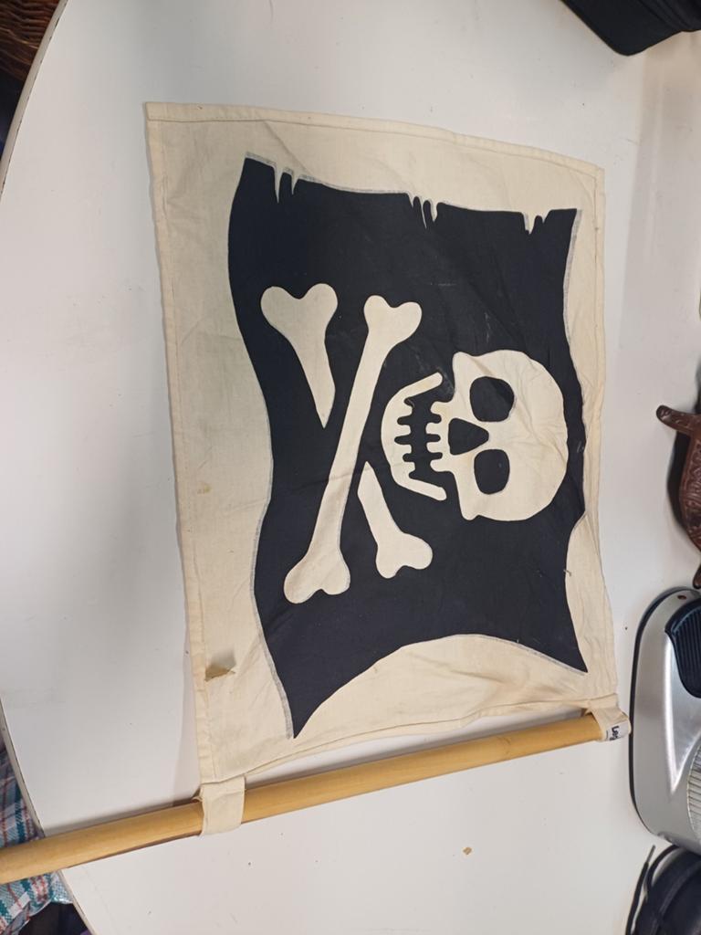 Vintage officiële legoland piratenvlag, Ophalen of Verzenden