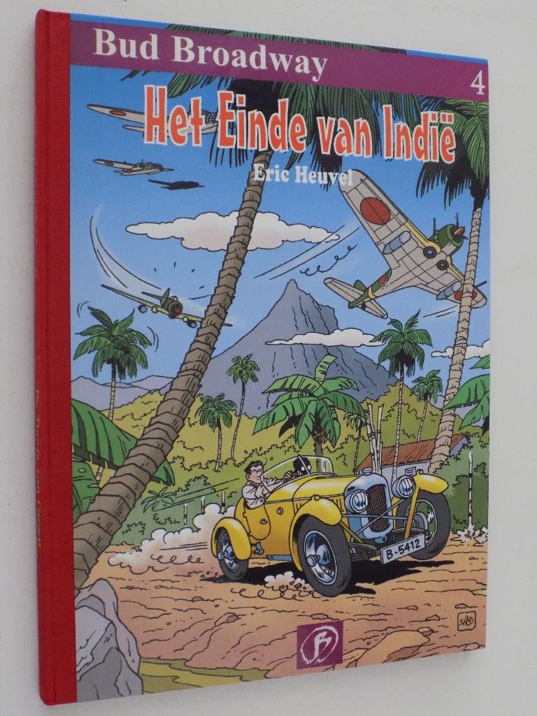 Bud Broadway - 06_HC_L_Het einde van Indië, Eén stripboek, Ophalen of Verzenden, Zo goed als nieuw