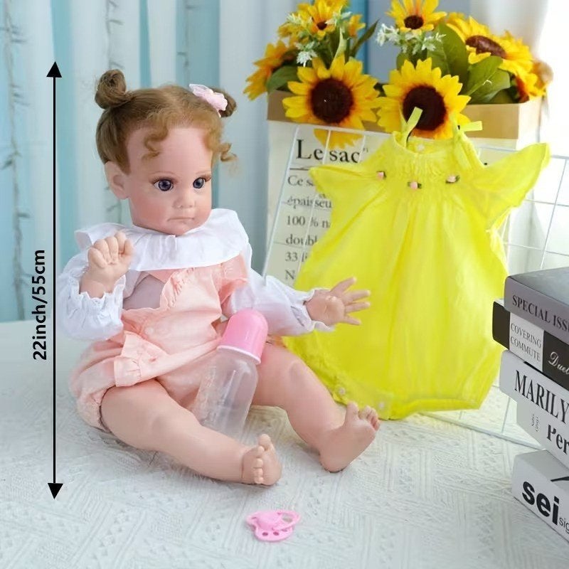 Reborn Baby, Ophalen of Verzenden, Nieuw, Babypop, Levensecht of Reborn