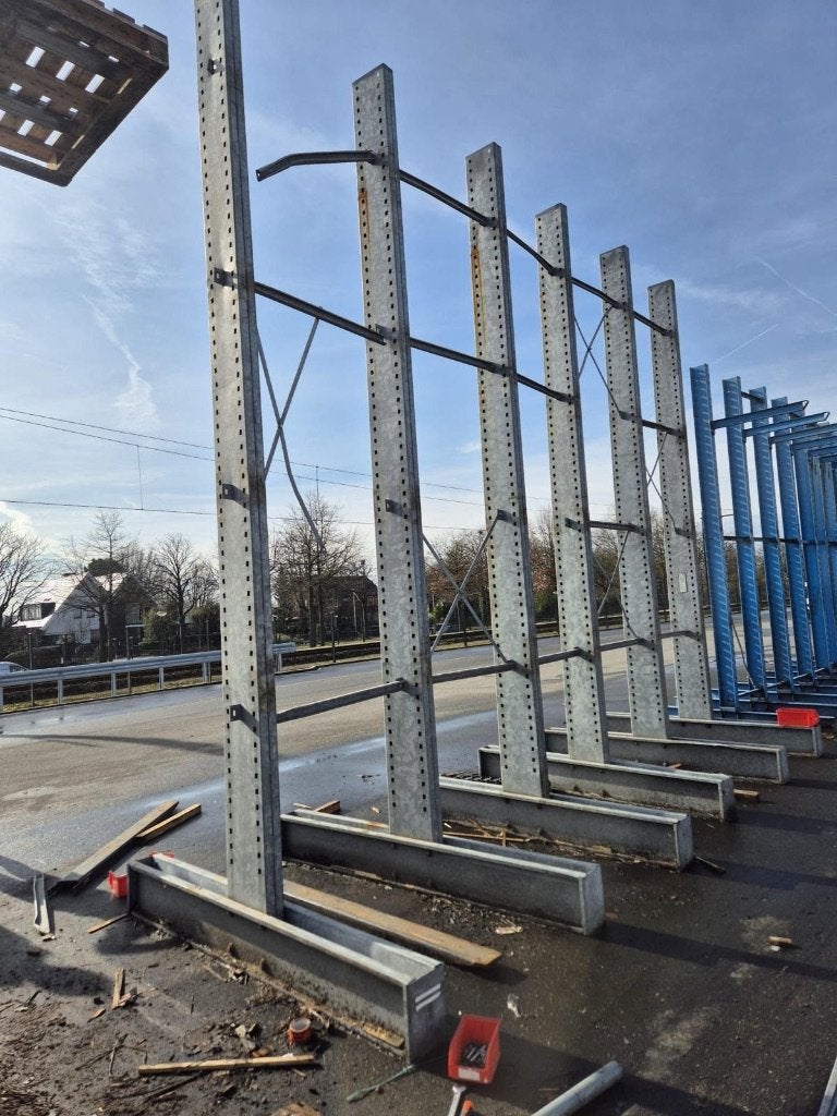 Draagarmstelling 4,2m | 800kg per arm | Dubbelzijdig, Ophalen