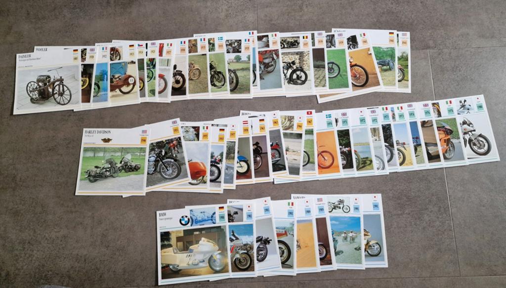 Verzamelkaarten auto's motoren atlas collectie, Ophalen of Verzenden, Zo goed als nieuw