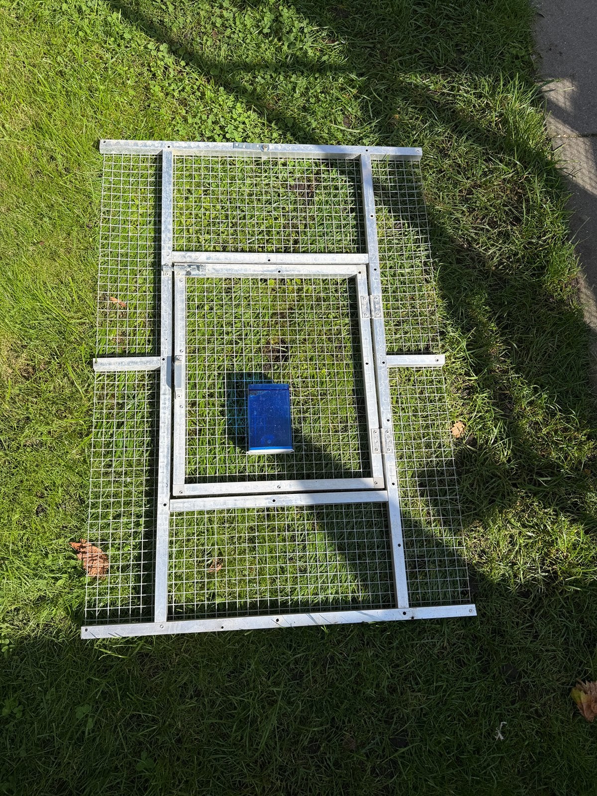 Volière paneel met deur, Ophalen of Verzenden, Gebruikt, Aluminium, Volière