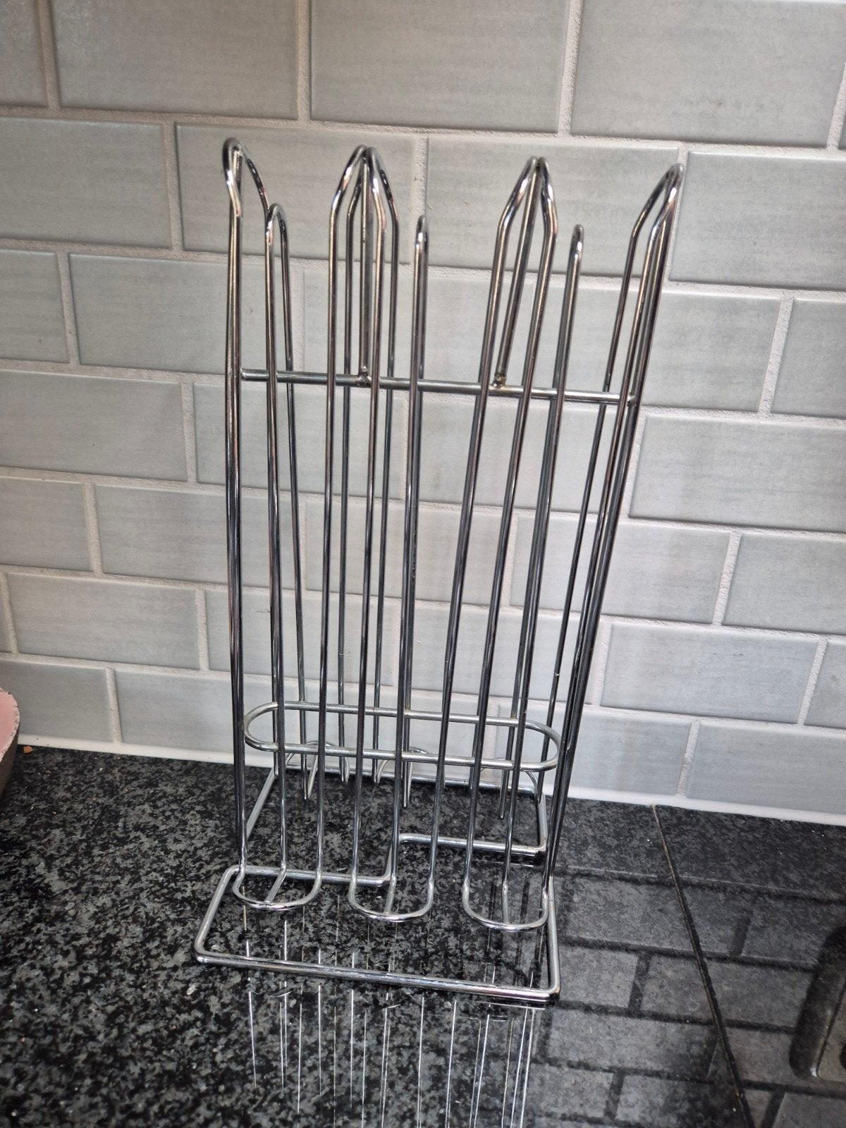 Nespresso cups houder - Metaal, Overige typen, Zilver, Ophalen of Verzenden, Zo goed als nieuw