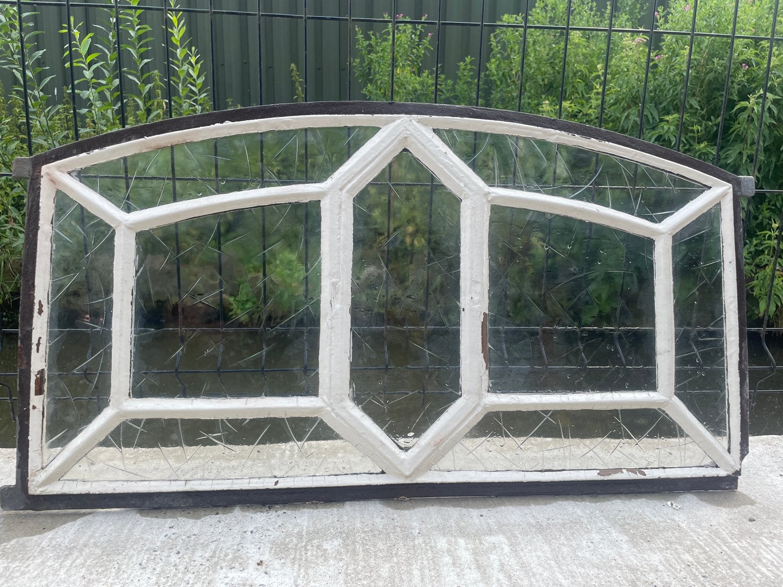 Antiek stalraam, Ophalen, Gevelraam of Ruit, Gebruikt, 80 tot 120 cm