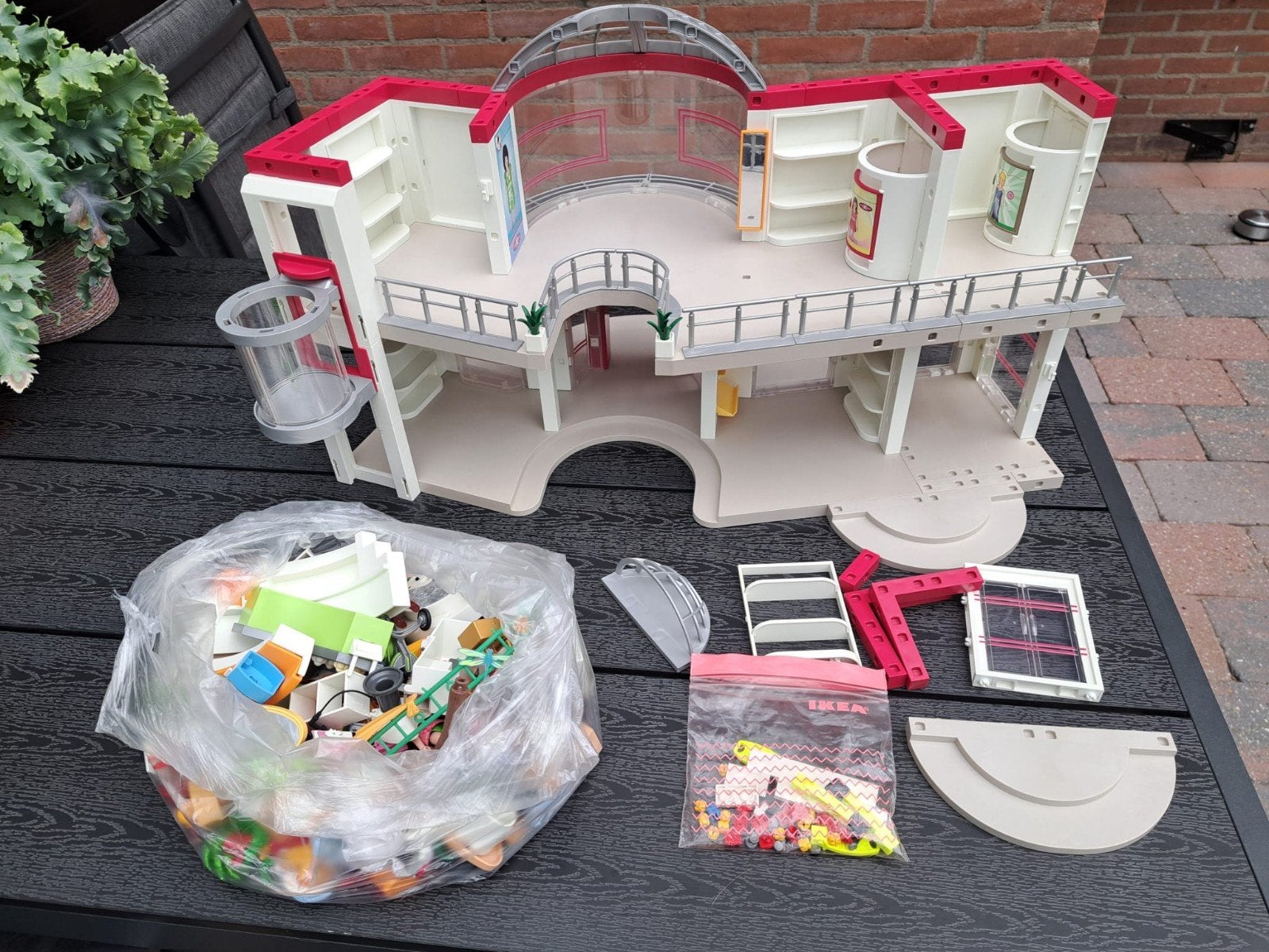 Playmobil winkelcentrum met bijbehorende sets, Ophalen of Verzenden