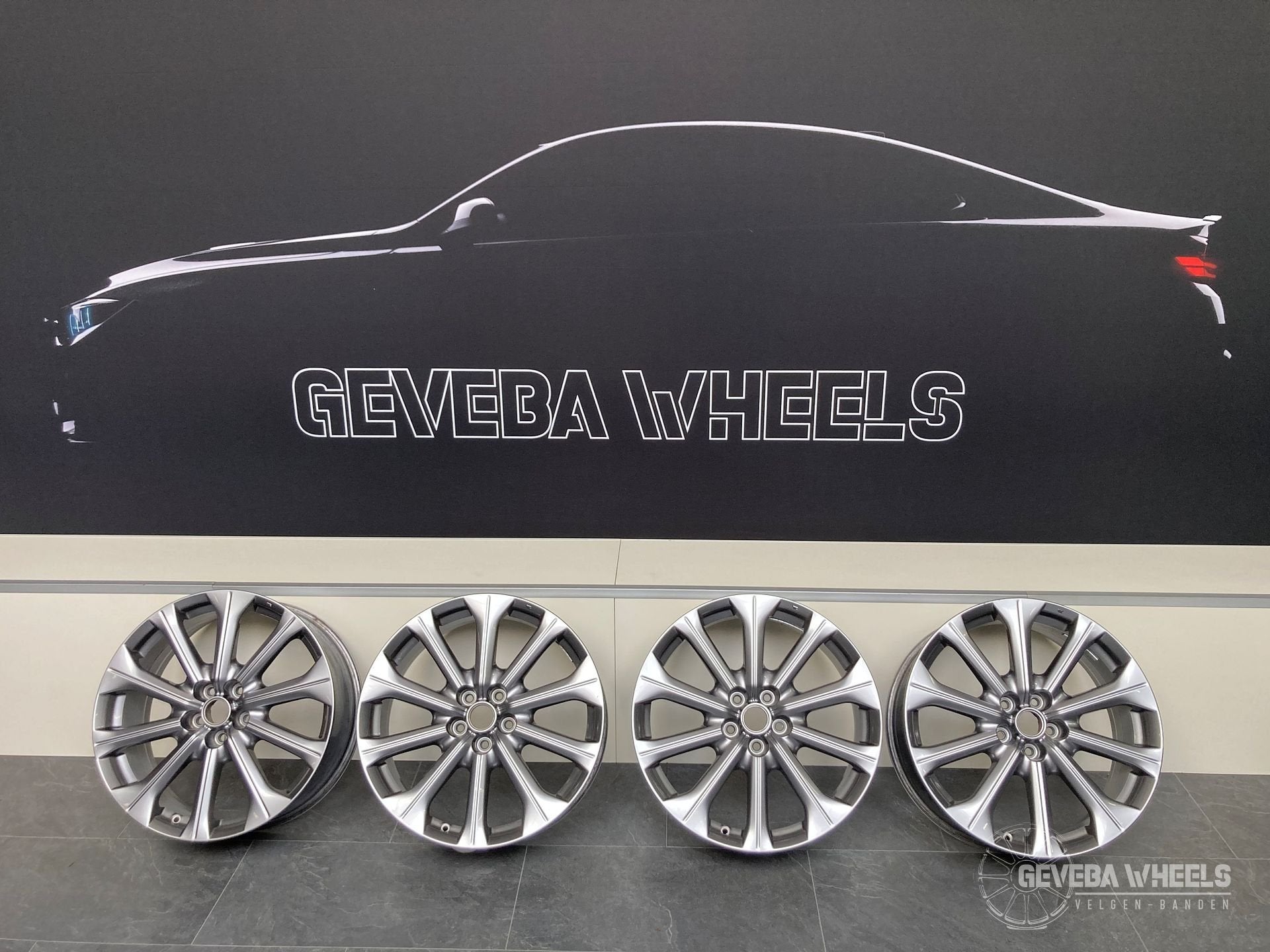 20” originele Mazda CX60 / CX5 velgen 5x114.3 9965 17 7500KH, Auto-onderdelen, Banden en Velgen, Gebruikt, Velg(en), -, -