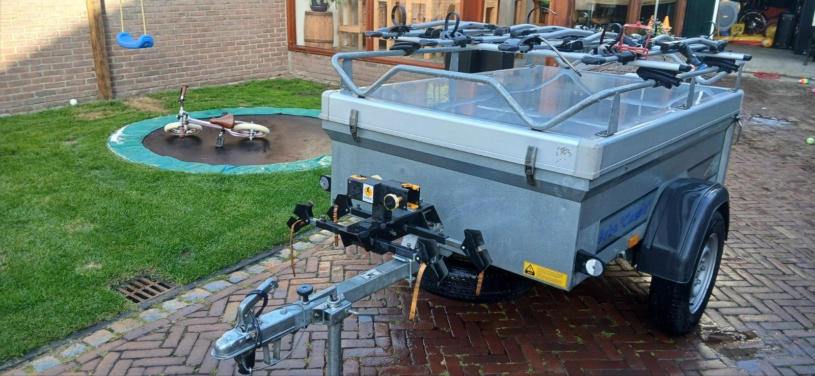 Bagagewagen Arba Classic met fietsendrager te huur, Auto diversen, Aanhangers en Bagagewagens, Ophalen of Verzenden, Gebruikt