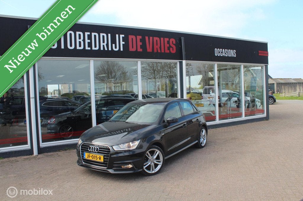 Audi A1 Sportback 1.0 TFSI S-Line Navi/Airco/Cruise/NAP/17In, Voorwielaandrijving, Euro 6, 95 pk, 4 stoelen