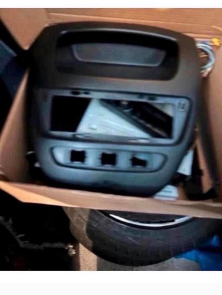 Radio paneel Toyota Aygo / Peugeot 107 met Pioneer radio/cd, Ophalen of Verzenden, Gebruikt, Toyota