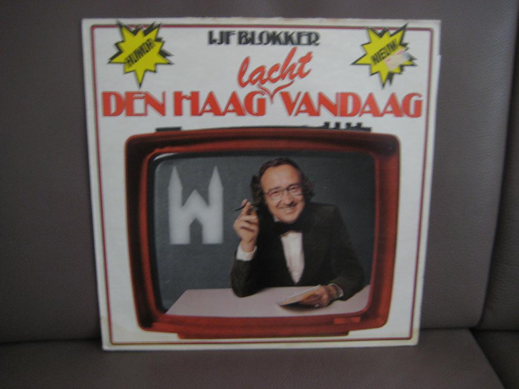 IJf Blokker – Den Haag Lacht Vandaag, Cd's en Dvd's, Ophalen of Verzenden, Zo goed als nieuw, 12 inch, Levenslied of Smartlap