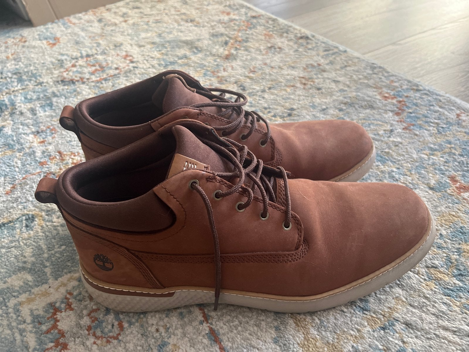 Timberland bruine veterschoenen maat 46, Ophalen, Bruin, Nieuw, Veterschoenen