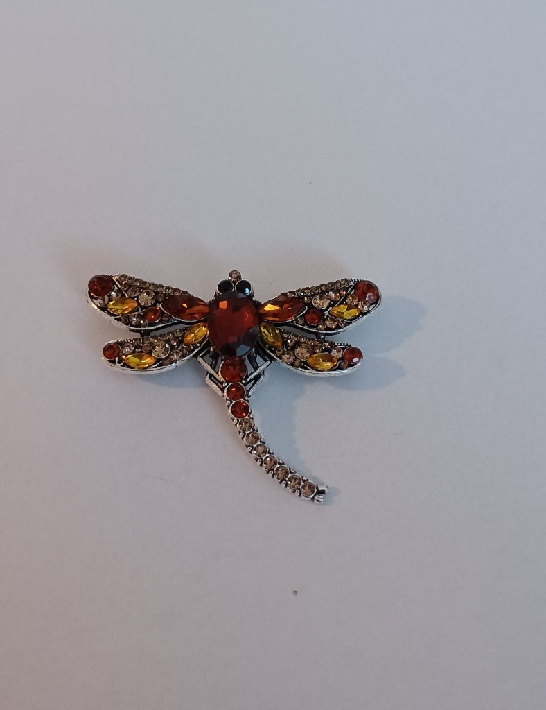 Libelle broche, Overige materialen, 4 tot 7 cm, Overige kleuren, Nieuw