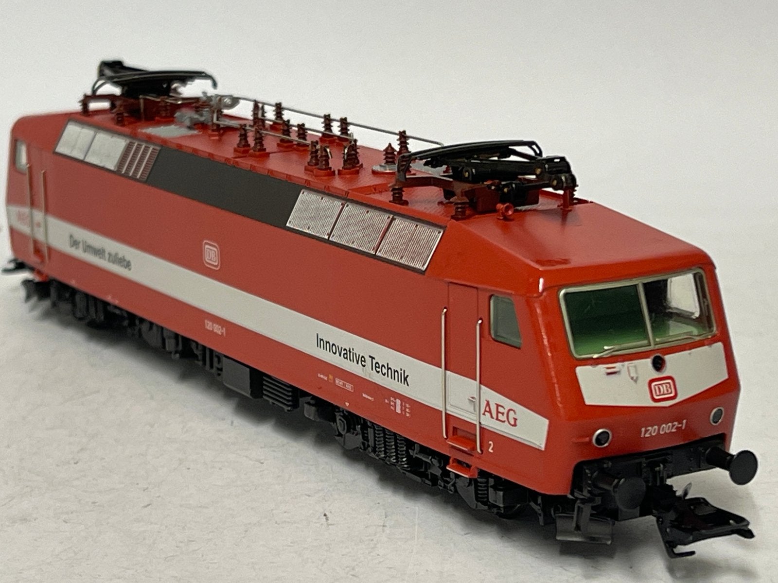 ** NIEUWSTAAT ** Märklin 3454 * E-Loc DB BR 120 ** D.DIGI **, Wisselstroom, Locomotief, Ophalen of Verzenden, Zo goed als nieuw