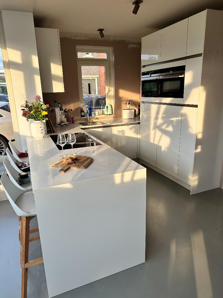 Complete Keuken (Eigen Huis keukens) te koop!, Ophalen, Gebruikt, U-keuken, Wit