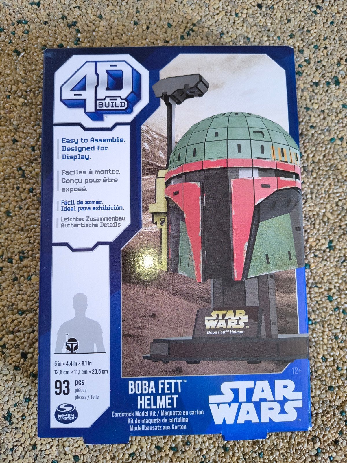 Star Wars Boba Fett Helm 4D Build Model Kit, Ophalen of Verzenden