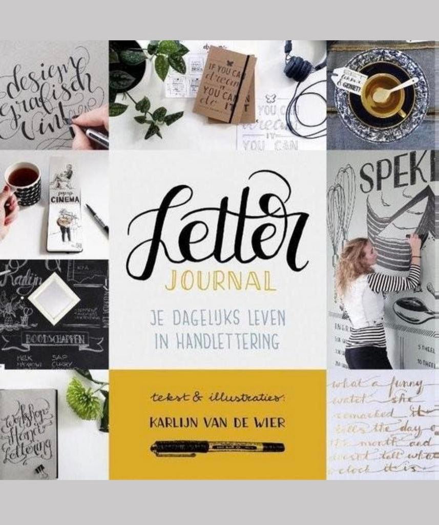 Letter journal - Karlijn van de Wier, Verzenden, Zo goed als nieuw, Tekenen en Schilderen