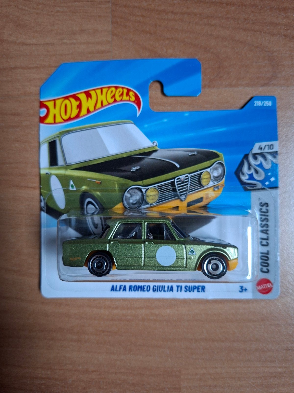Hot Wheels Alfa Romeo Giulia TI Super (Cool Classics), Hobby en Vrije tijd, Ophalen of Verzenden, Nieuw, Auto