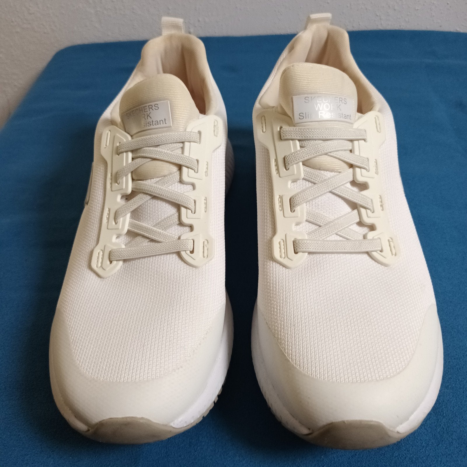 Nieuwe Skechers Work Relaxed Fit Memory Foam, wit, mt 38, Skechers, Wit, Nieuw, Ophalen of Verzenden