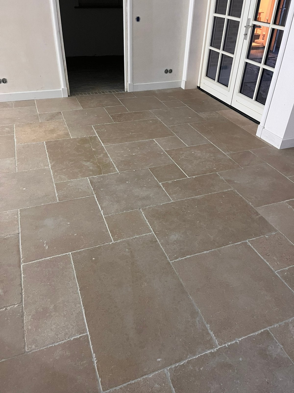 Natuursteen tegels 900x600, Ophalen, Zo goed als nieuw, 75 m² of meer, Overige typen