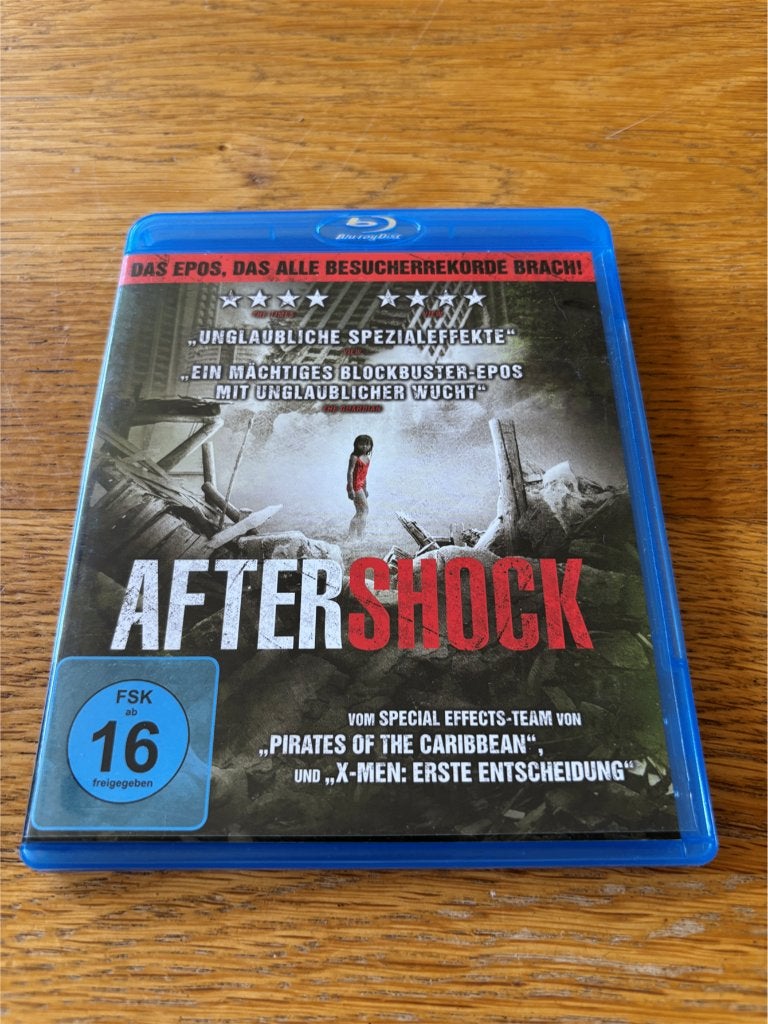Blu-ray Aftershock - N-NLO, Ophalen of Verzenden, Gebruikt, Actie