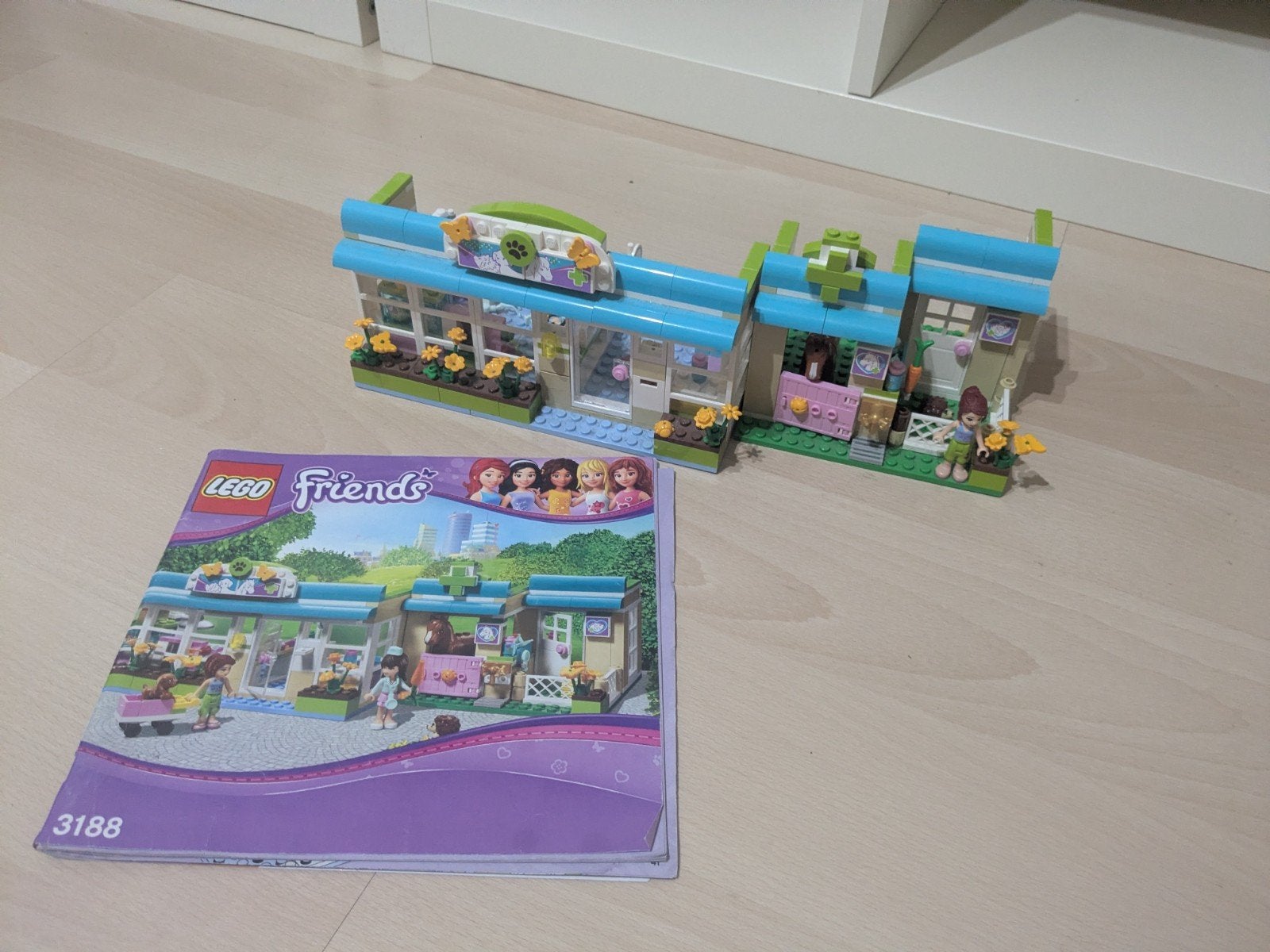 Lego Friends 3188 dierenarts, Ophalen of Verzenden, Gebruikt