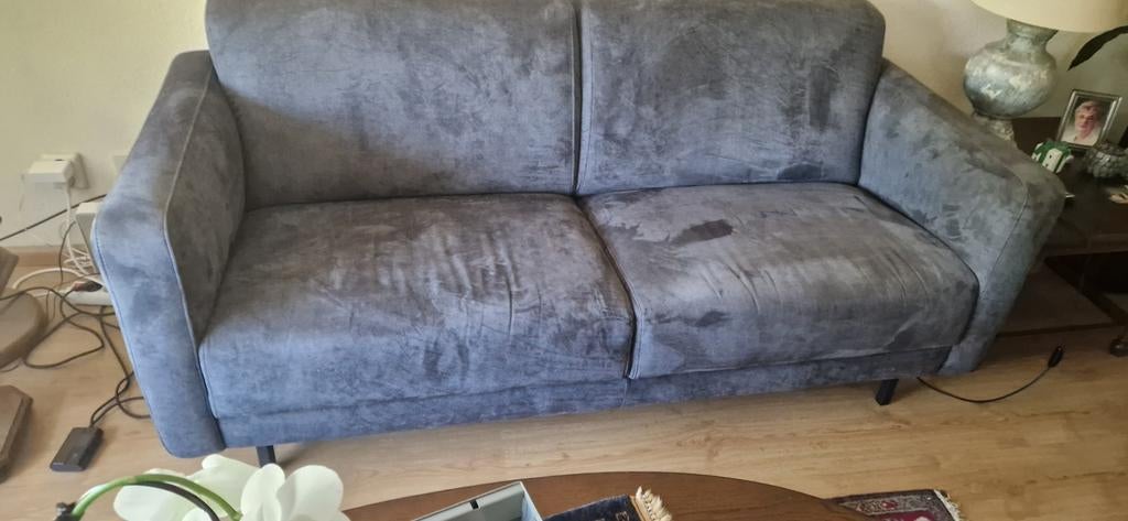 Twee zits  bankstel en twee losse stoelen, Ophalen of Verzenden, Zo goed als nieuw, 75 tot 100 cm, Tweepersoons