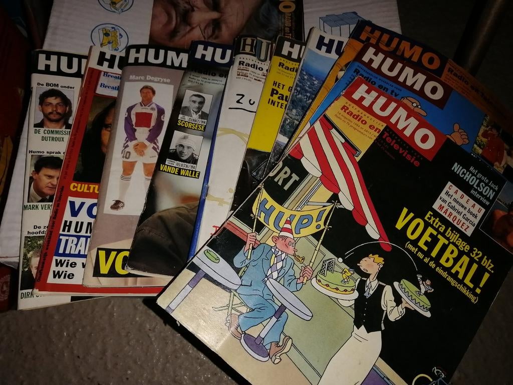 10 Humo's, Ophalen of Verzenden